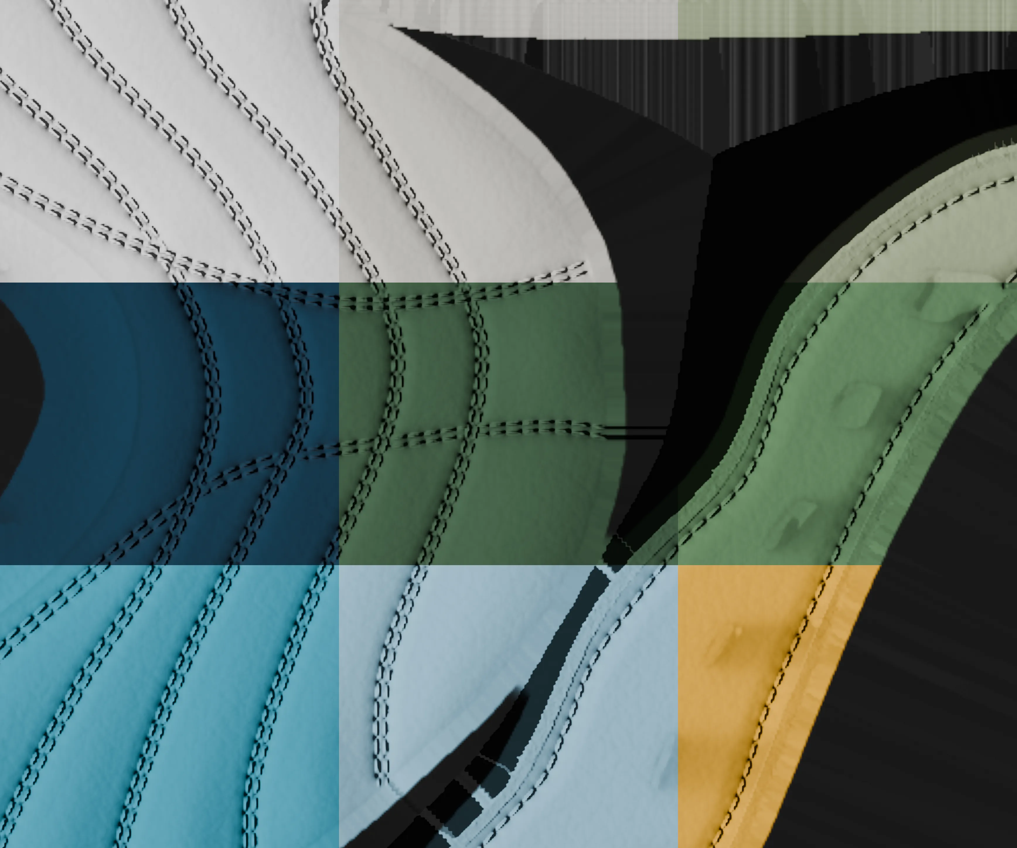 Tints can be applied to neutral base materials to easily customize the color