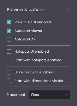 Configuration options for the Universal Viewer