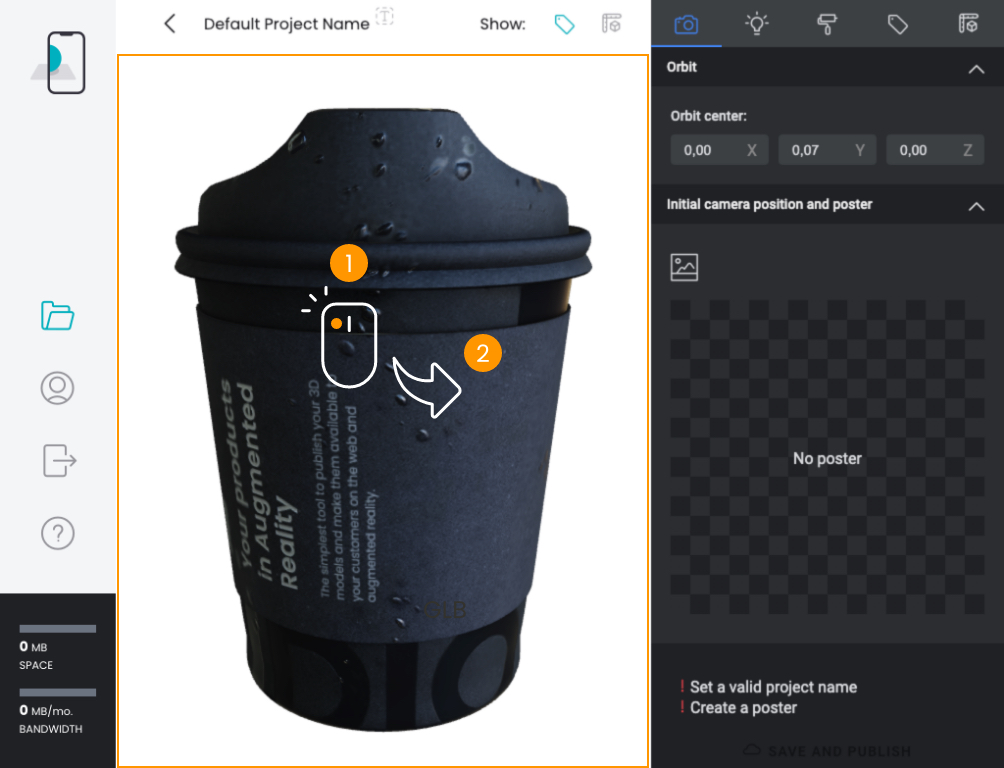 How to rotate your model in the 3D View