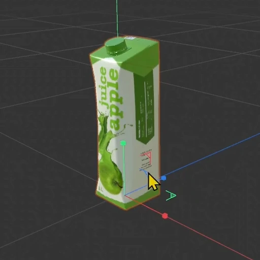 Use the transform tools in Cinema 4D to place the object at the origin and scale it to the correct physical size