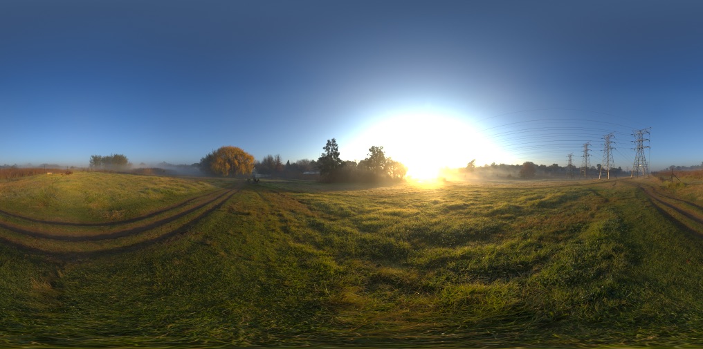 Example of HDR image: outdoor ambience